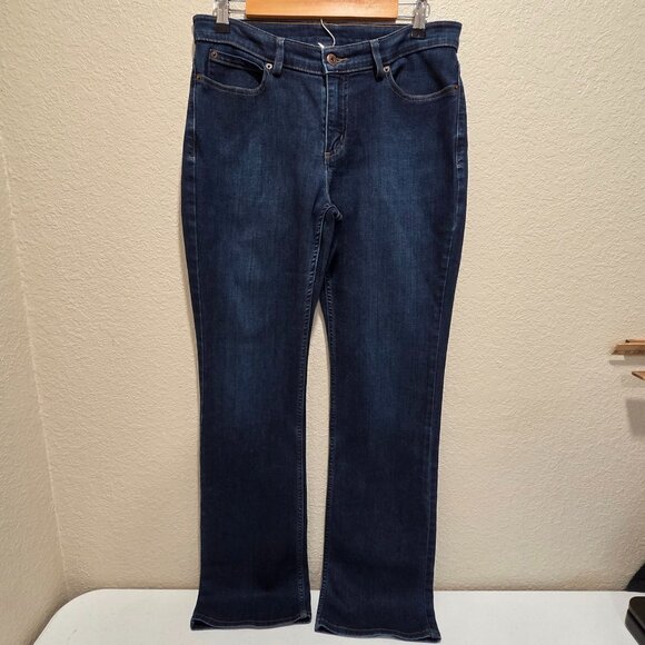 DuluthFlex Women's Jeans Size 10 Boot Cut Mid Rise Stretch Heavy Work Wear - Picture 1 of 12